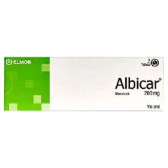 ALBICAR 200 MG 2 TABLETAS
