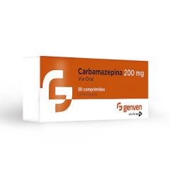 CARBAMAZEPINA GENVEN 200MG X 30 COMPR   