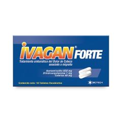 IVAGAN FORTE X 10 TABLETAS RECUBIERTAS
