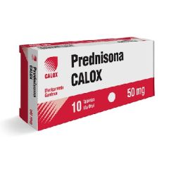 PREDNISONA CALOX 50MG X 10 TABL