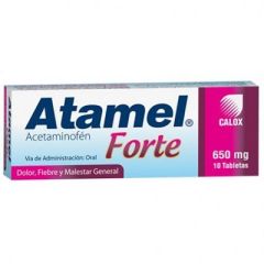 ATAMEL FORTE DE 650MG DE 10 TABLETAS