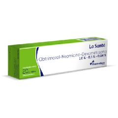 CLOTRIMAZOL LA SANTE NEOMI DEXAMET CREMA 20G
