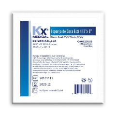 ESPONJA GASA KX MEDICAL EST 3X3 X2PIEZAS
