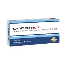 CANDER HCT 16MG/12,5MG X 30 TABLETAS