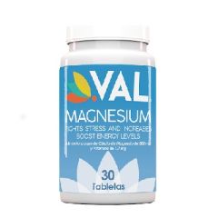 VAL MAGNESIUM 500MG X 30 TABLETAS