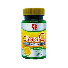 CLORACI VITAMINA C 1000MG SIN AZUCAR X 30 TABLETAS