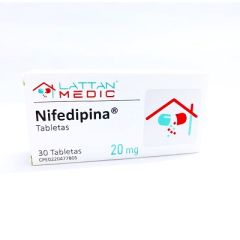 NIFEDIPINA LATTAN MEDIC 20MG X 30 COMPRIMIDOS