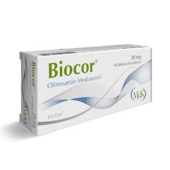 BIOCOR HCT MCK 20MG/12,5MG X 10 TABL REC
