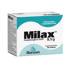 MILAX POLVO SOLUCION ORAL 8,5G X20SOBRES