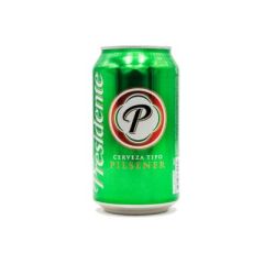 CERVEZA PRESIDENTE PILSEN LATA 237ML    