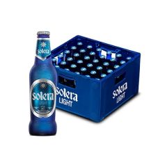CERVEZA SOLERA LIGHT RETORNABLE 222ML CAJA DE 36UN