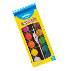 ACUARELA POINTER A2912 12 COLORES + PINCEL