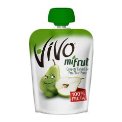COMPOTA DE PERA VIVO POUCH DE 90G
