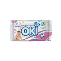 TOALLAS HUMEDAS OKI BABY LOTION 20 UND  